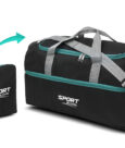 MALETÍN FOLDABLE MCCARTHY  MODELO MFOL-20 NEGRO/TURQUESA