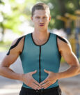 FAJA CHALECO HOMBRE  MED. MCCARTHY  MODELO MSP-714 AZUL/NEGRO (M) - Imagen 2