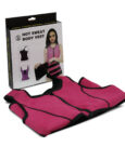 FAJA CHALECO MUJER  GDE. MCCARTHY  MODELO MSP-715 FUCSIA/NEGRO (XL) - Imagen 4