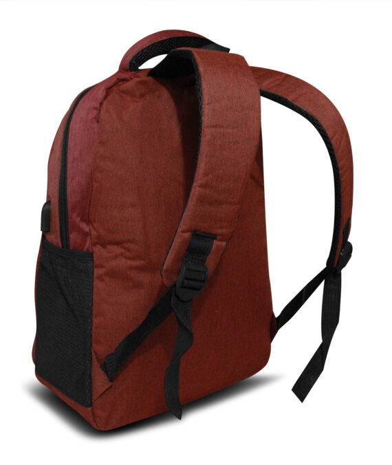 BACKPACK CON PANEL DE EVA MCCARTHY  MODELO MC-022/10 VINO - Imagen 4