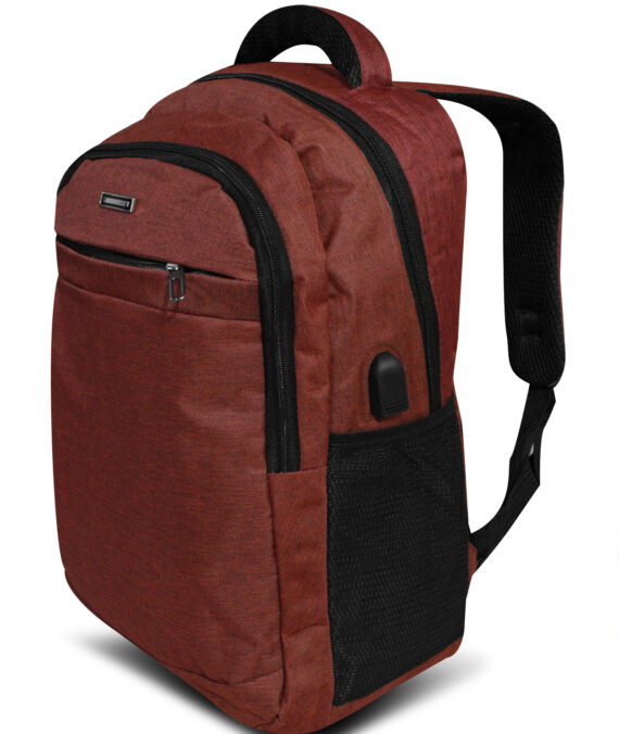 BACKPACK CON PANEL DE EVA MCCARTHY  MODELO MC-022/10 VINO - Imagen 3