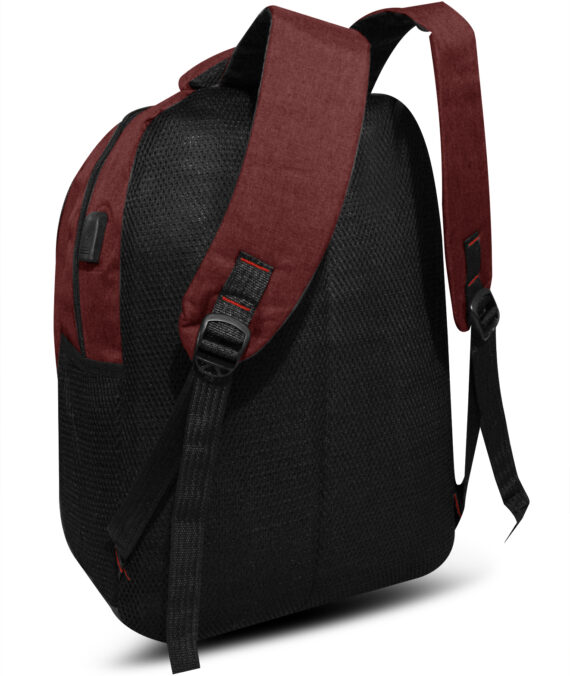 BACKPACK CON PANEL DE EVA MCCARTHY  MODELO MC-022/9 ROJO - Imagen 4