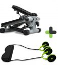 Combo ejercitador abdominal y mini escaladora, gimnasio en casa