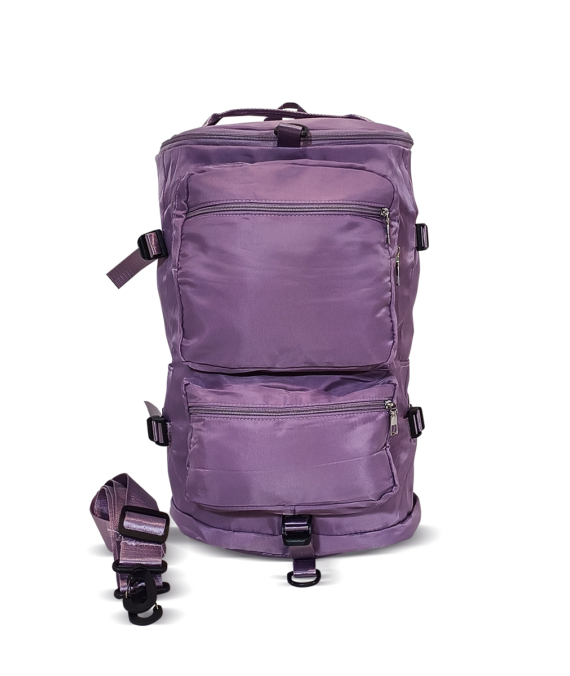 MALETIN DEPORTIVO CON ZAPATERA MCCARTHY  MODELO MB-1 MORADO