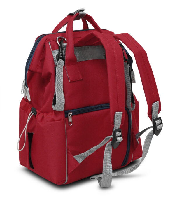 PAÑALERA BACK PACK MCCARTHY  MODELO PAN-16 ROJO/AZUL - Imagen 7