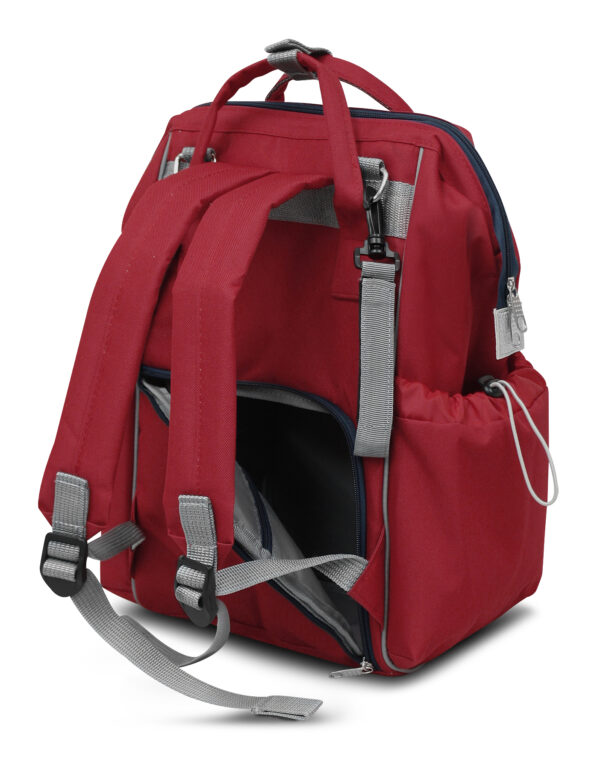 PAÑALERA BACK PACK MCCARTHY  MODELO PAN-16 ROJO/AZUL - Imagen 6