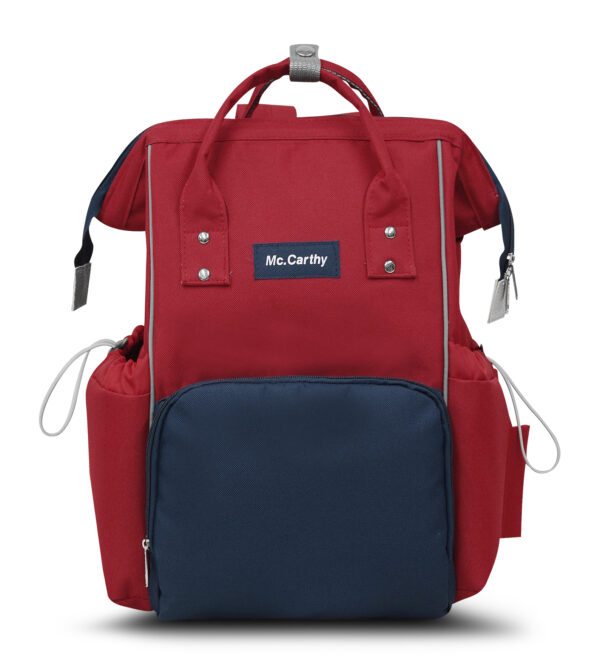 PAÑALERA BACK PACK MCCARTHY  MODELO PAN-16 ROJO/AZUL