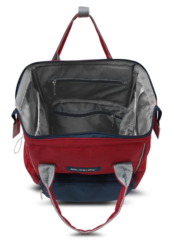 PAÑALERA BACK PACK MCCARTHY  MODELO PAN-16 ROJO/AZUL - Imagen 5