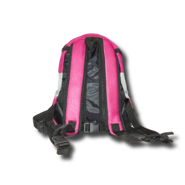 BACK PACK TRANSPORTADORA DE MASCOTA MCCARTHY  MODELO MASC-01/CH FUCSIA - Imagen 4