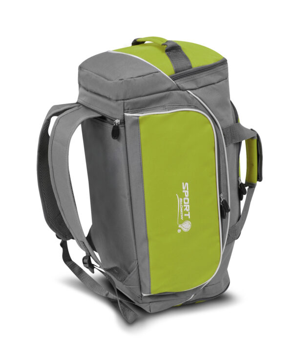 MALETIN DEPORTIVO MCCARTHY  MODELO MCR-1 MX GRIS/VERDE - Imagen 6