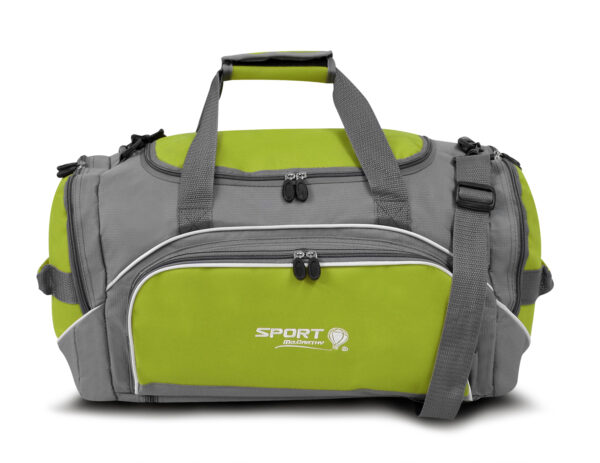 MALETIN DEPORTIVO MCCARTHY  MODELO MCR-1 MX GRIS/VERDE - Imagen 4