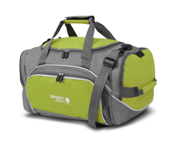 MALETIN DEPORTIVO MCCARTHY  MODELO MCR-1 MX GRIS/VERDE