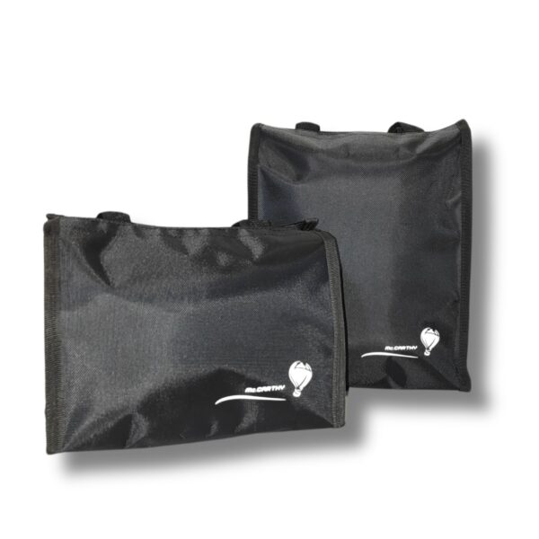 SET DE 2 BOLSAS MULTIFUNCIONALES MCCARTHY  MODELO SBOL-01 NEGRO