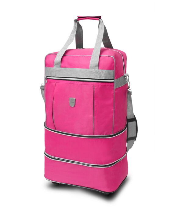 COMBO DE VIAJE MCCARTHY  MODELO COMBO EXPANDIBLE-24 FUCSIA