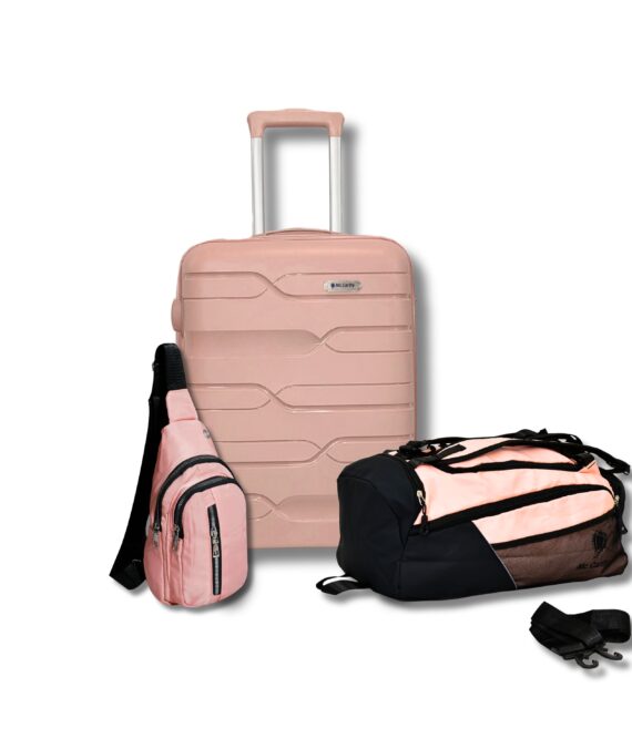 COMBO DE VIAJE MCCARTHY  MODELO COMBO GALAXY ROSA