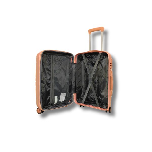 MALETA VERTICAL DE 20" MCCARTHY  MODELO GALAXY-20 ROSA FABRICADA EN POLIPROPILENO - Imagen 5
